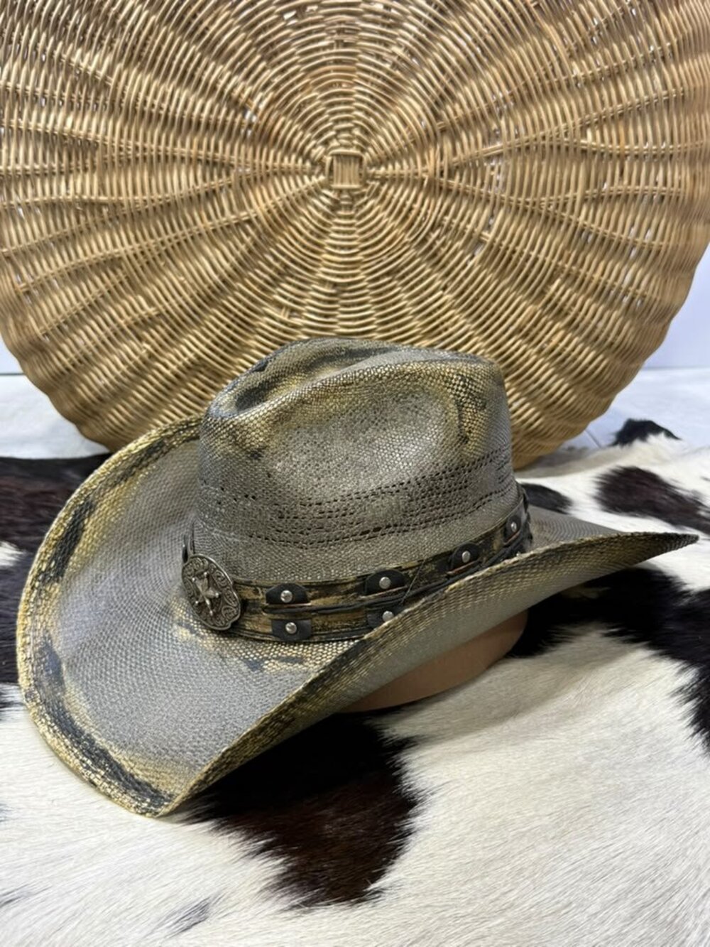 Stampede Canvas Cowboy Hat (size S)